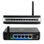  D-Link DIR-320 Wireless 150Mbts Router 4 ports+USB Printer port