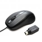  A4Tech M-09 USB+PS/2  Black